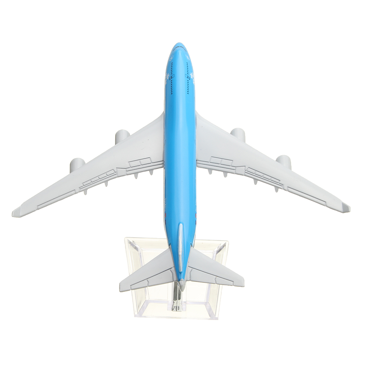NEW-16cm-Airplane-Metal-Plane-Model-Aircraft-B747-KLM-Aeroplane-Scale-Airplane-Desk-Toy-1102722-5