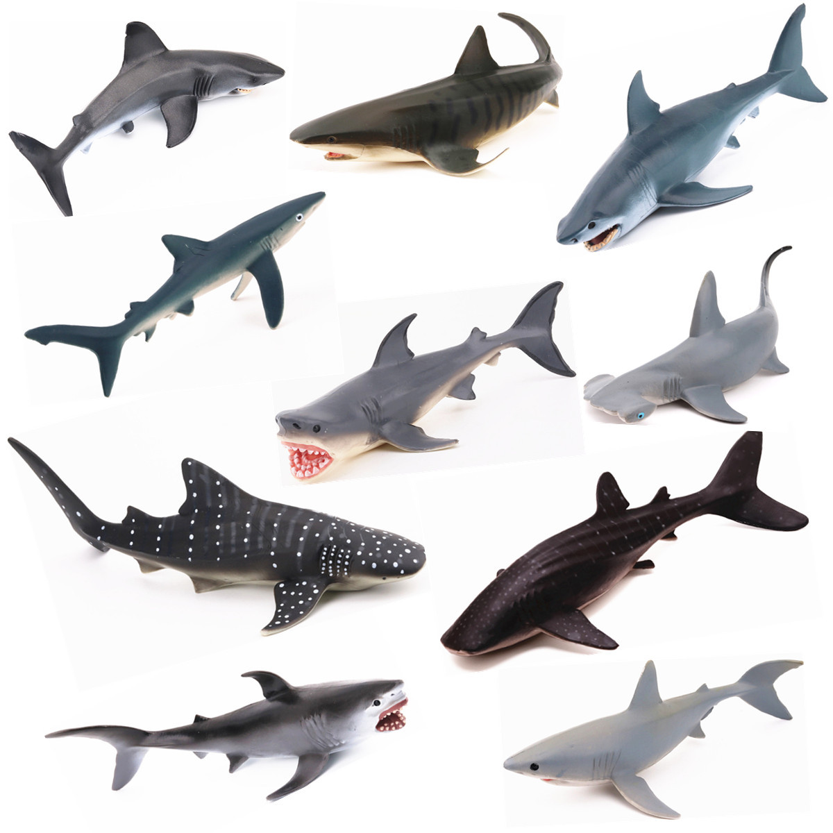 Realistic-Ocean-Animal-Model-Marine-Animal-Solid-Whale-Shark-Series-Science-Education-Puzzle-Toys-1460134-1