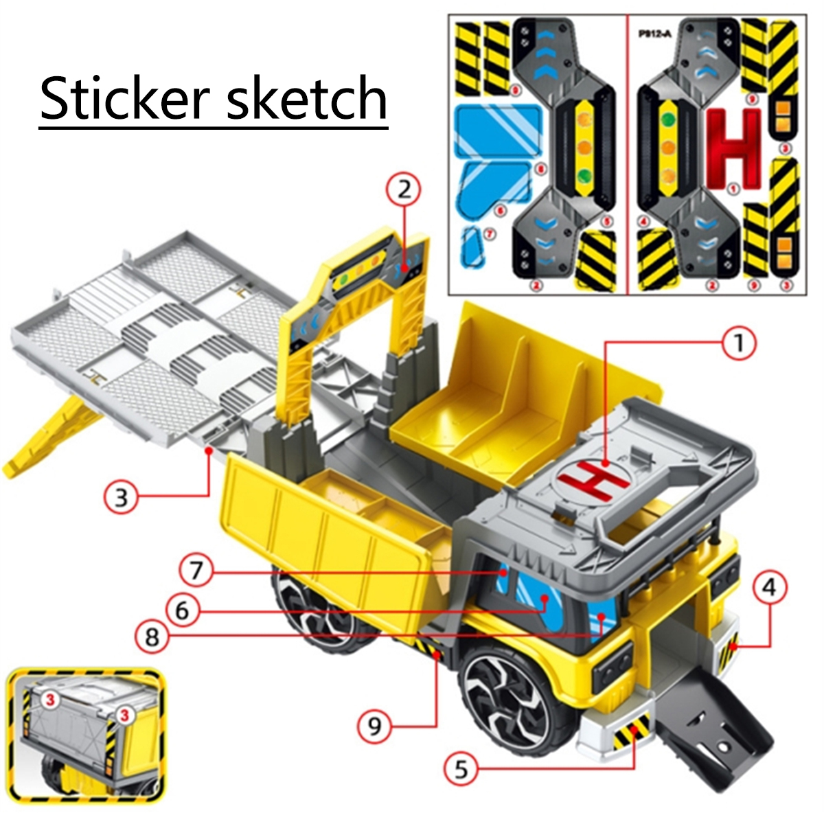 Simulation-Inertia-Deformation-Track-Engineering-Vehicle-Diecast-Car-Model-Toy-with-Storage-Parking--1788624-5