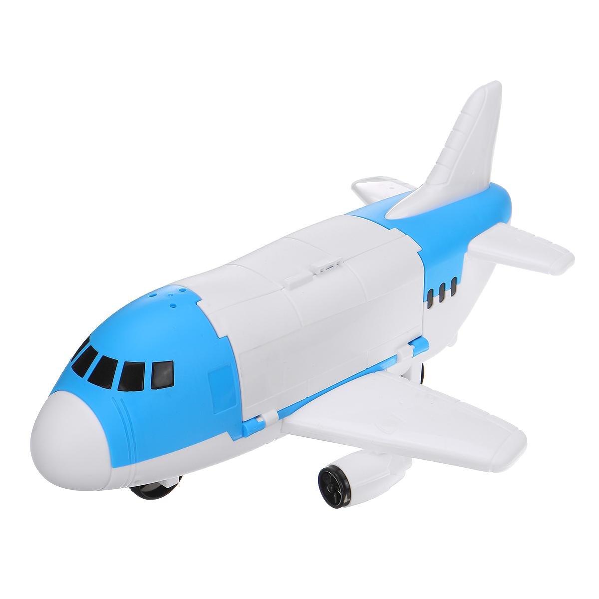 Storage-Transport-Aircraft-Model-Inertia-Diecast-Model-Car-Set-Toy-for-Childrens-Gift-1621631-5