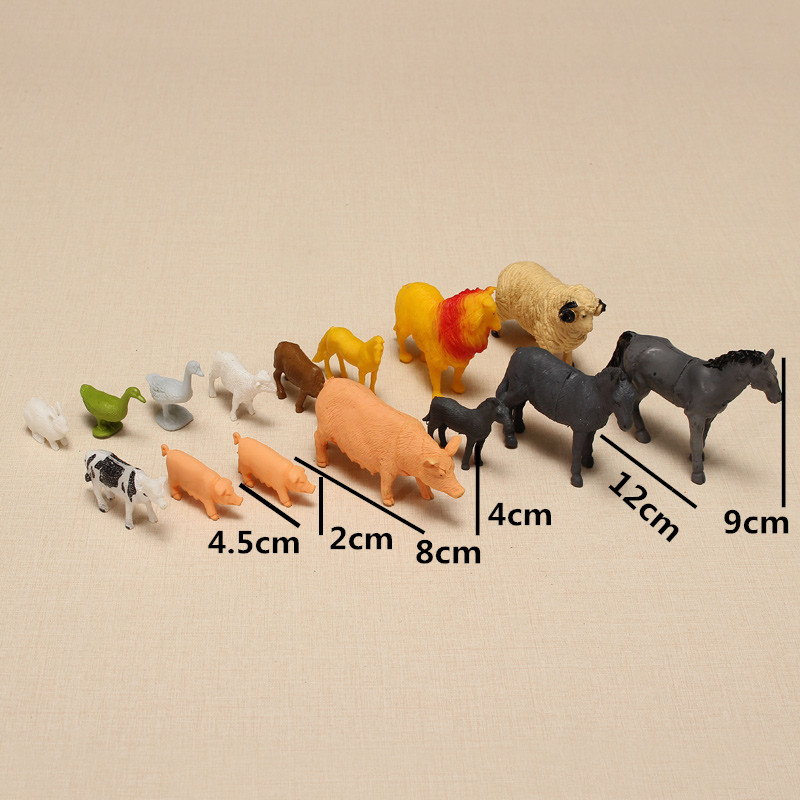 YC-666E-99-100PCS-Farm-Pig-Duck-Horse-Sheep-Model-DIY-Scene-Toy-1069215-7