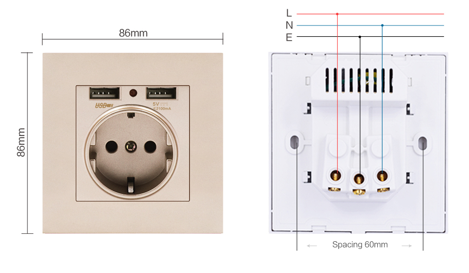 16A-250V-USB-Power-Socket-Wall-Socket-EU-Standard-with-2-USB-Ports-Power-Panel-Smart-LED-On-Off-Powe-1822966-6