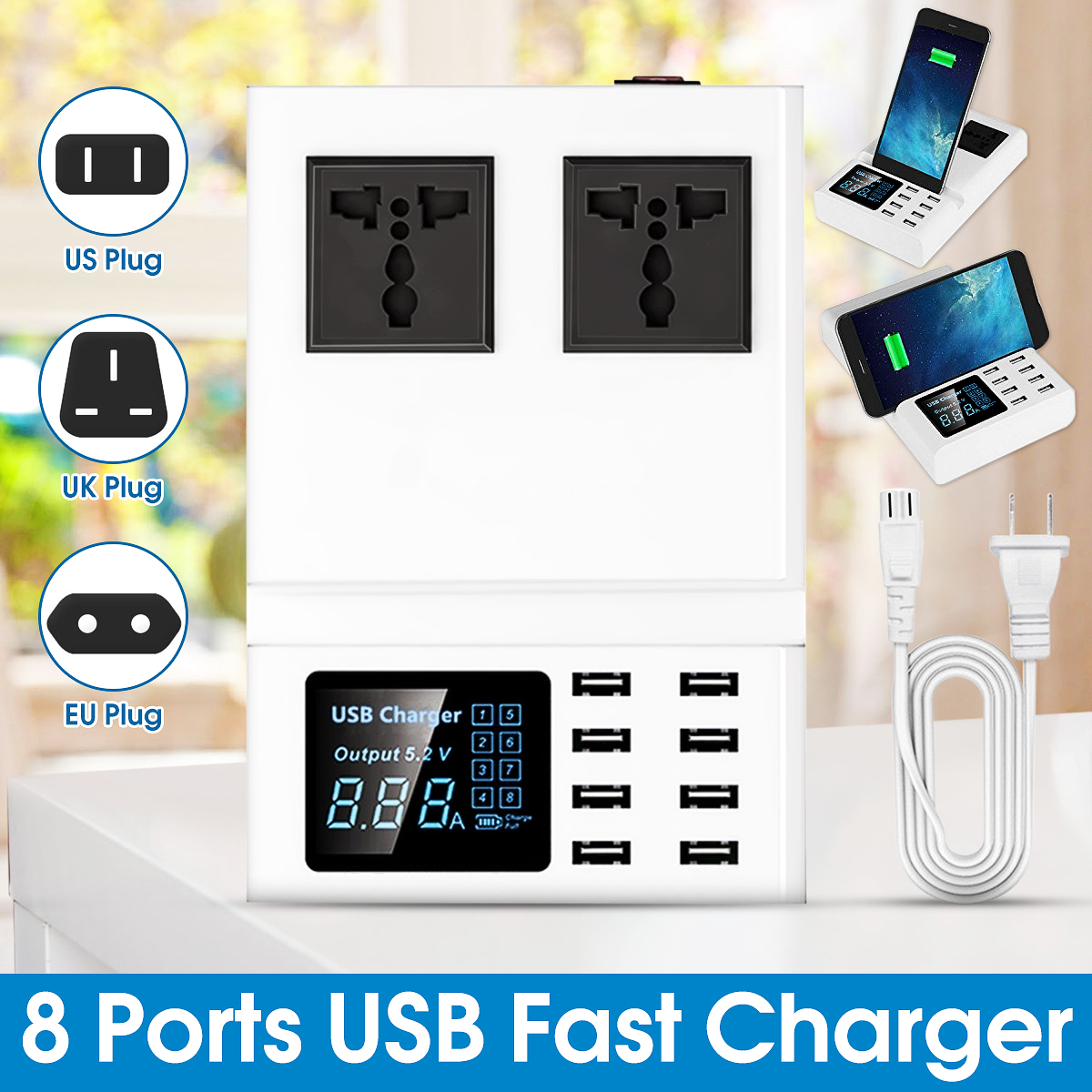 8-Ports-USB-Charger-with-2-AC-Outlets-Blue-LCD-Display-Screen-1585495-1