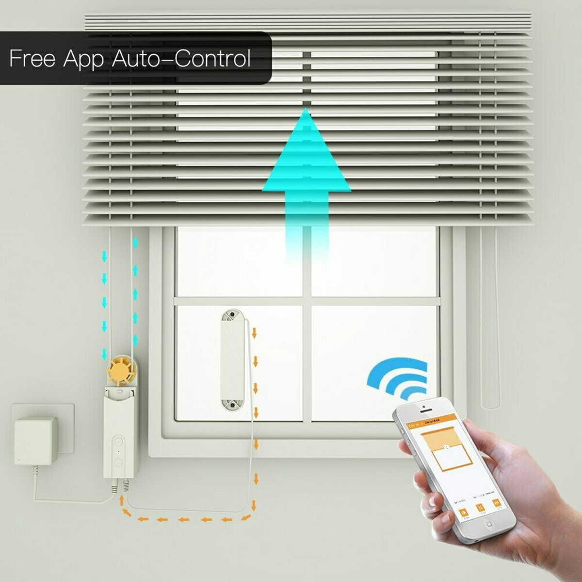 DIY-Smart-Chain-Roller-Blinds-Shade-Shutter-Drive-Motor-Powered-By-APP-Control-Smart-Home-Automation-1621967-3