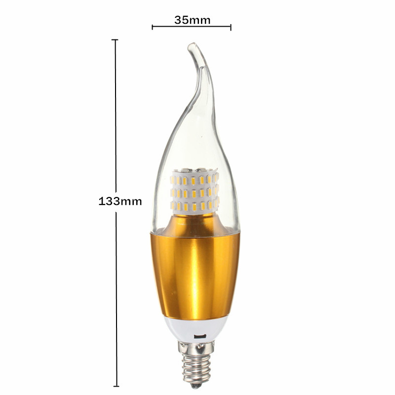 Dimmable-E27-E14-E12-60-SMD-3014-580LM-LED-Candle-Bulb-Golden-Glass-Warm-White-White-Lamp-AC-110V-1041641-2