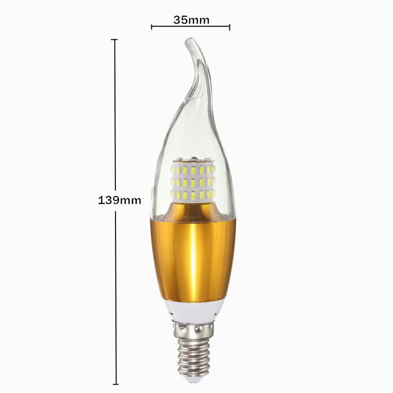 Dimmable-E27-E14-E12-60-SMD-3014-580LM-LED-Candle-Bulb-Golden-Glass-Warm-White-White-Lamp-AC-110V-1041641-3