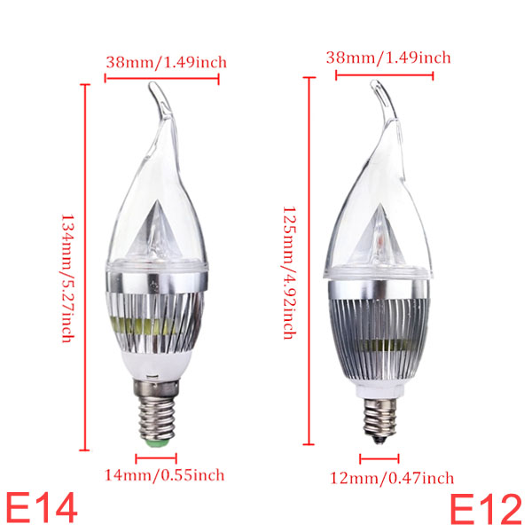 Dimmable-E27-E14-E12-B22-45W-220V-Silver-Cover-LED-Candle-Light-Bulb-960716-6