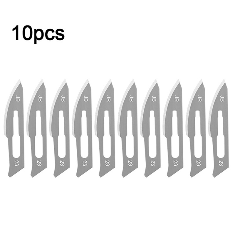 10Pcs-Carving-Surgical-Blades-DIY-Cutting-Tool-PCB-Repair-Animal-Surgical-Tool-with-Handle-1618986-8