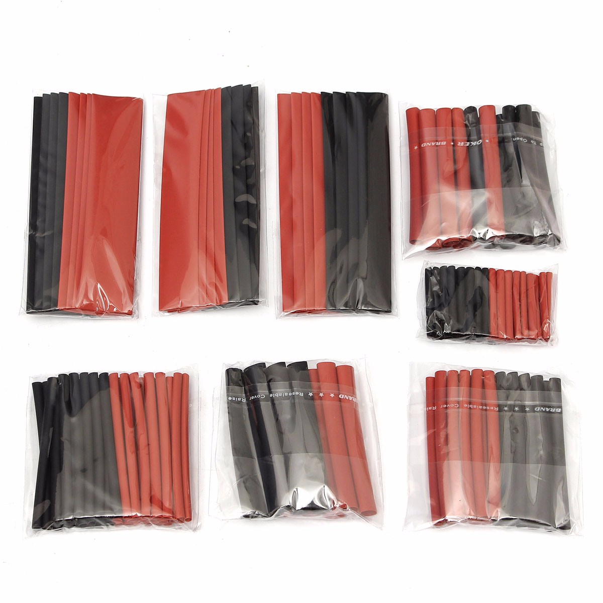 150-PCS-Halogen-Free-21-Heat-Shrink-Tubing-Wire-Cable-Sleeving-Wrap-Wire-Set-1057899-9