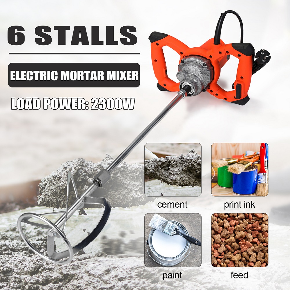 2300W-220V-6-Gear-Adjustable-Speed-Industrial-Electric-Grade-Mixer-Handheld-Paint-Cement-Plaster-Mor-1928977-1