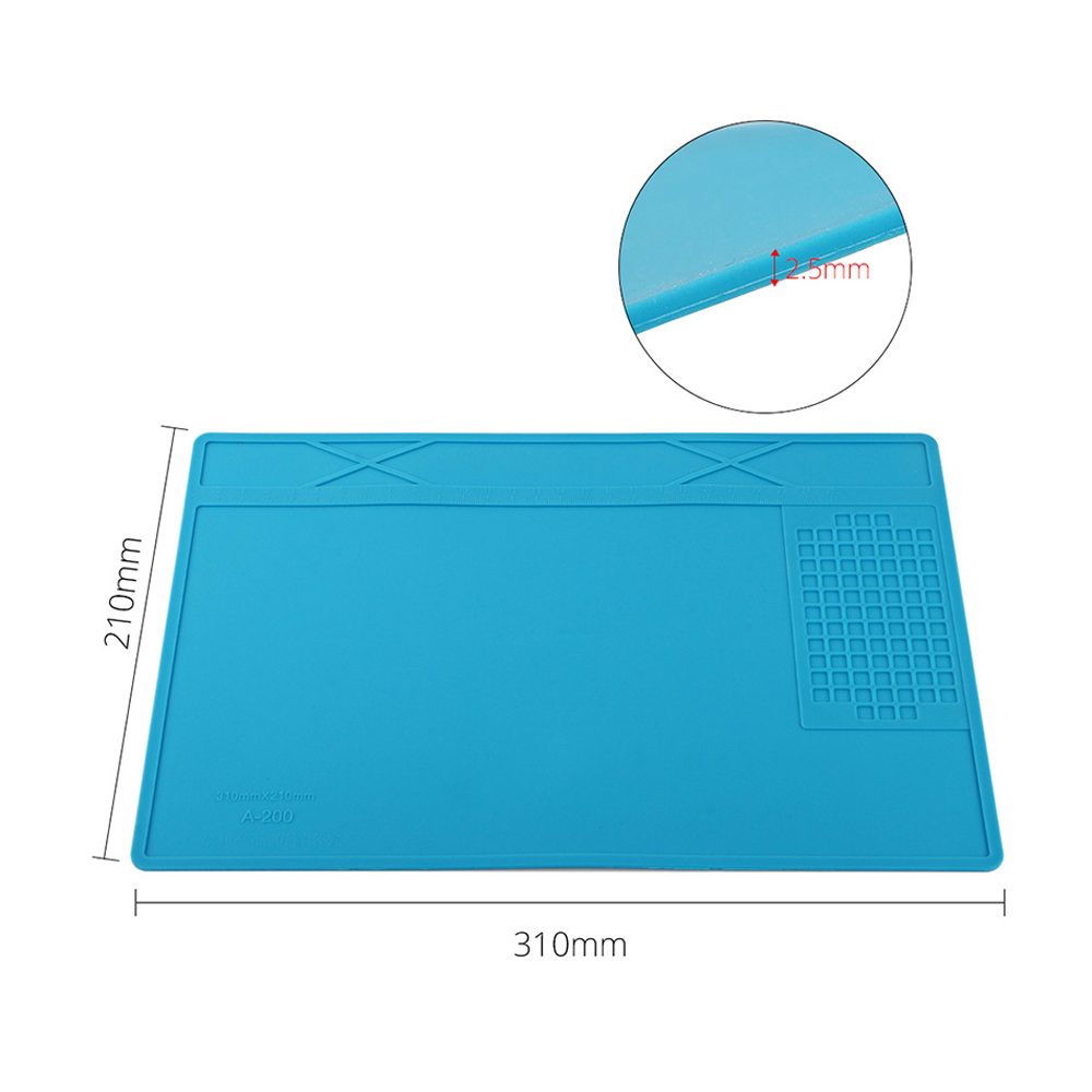 31x21cm-Silicone-Maintenance-Platform-Heat-Insulation-Soldering-Repair-Pad-1333289-6