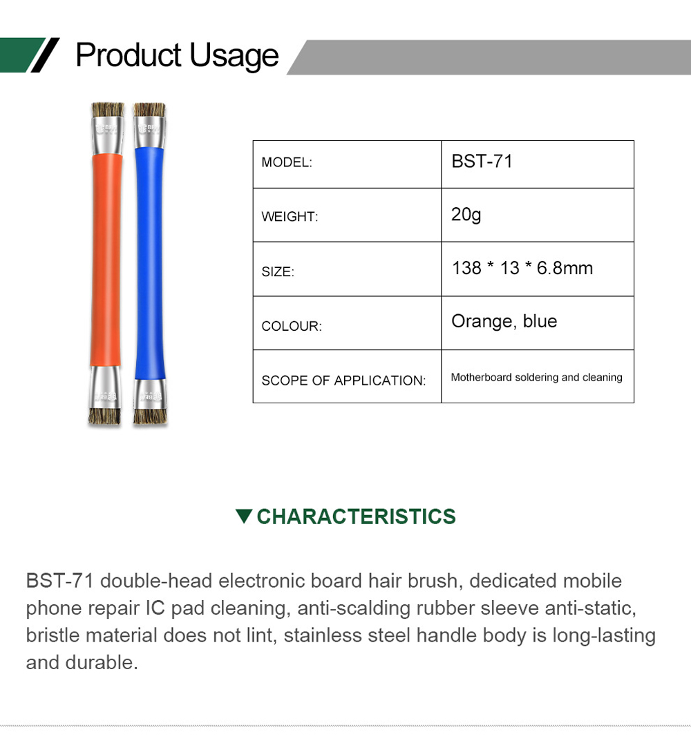 BEST-BST-71-Double-Head-Facial-Cleaning-Brush-Boar-Bristle-Hair-Brush-Antistatic-Cleaning-Brush-for--1626806-2