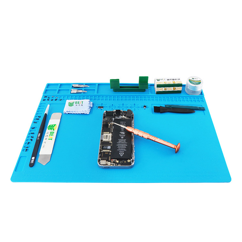 BEST-S120-S130-S140-Magnetic-Heat-Resistant-Silicone-Pad-Desk-Mat-Maintenance-Platform-Heat-Insulati-1415946-1