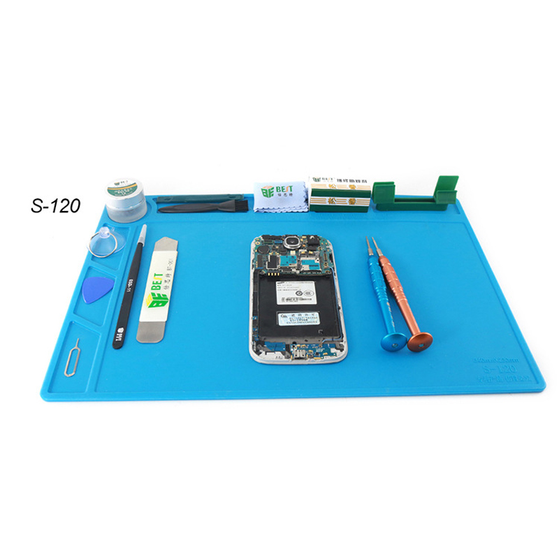 BEST-S120-S130-S140-Magnetic-Heat-Resistant-Silicone-Pad-Desk-Mat-Maintenance-Platform-Heat-Insulati-1415946-5