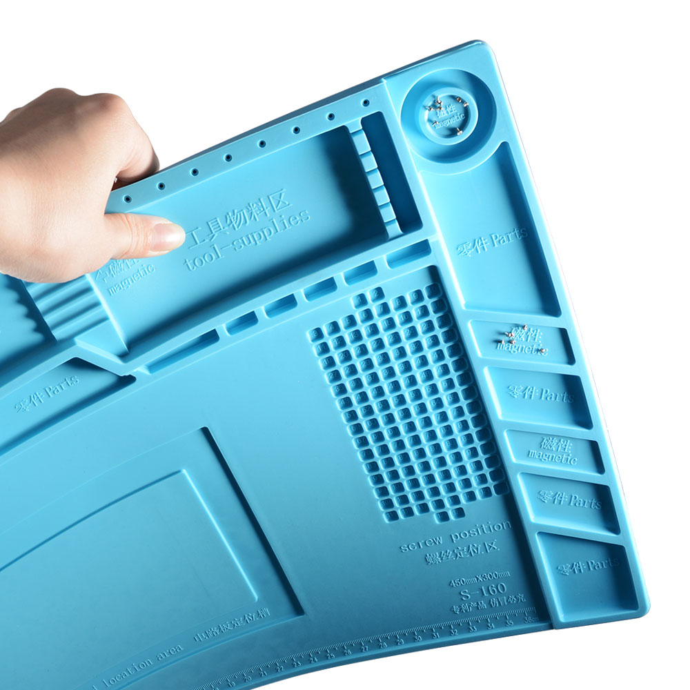 DANIU-45x30cm-Magnetic-Heat-Insulation-Silicone-Pad-Desk-Mat-Maintenance-Platform-with-Magnetic-Sect-1138800-8