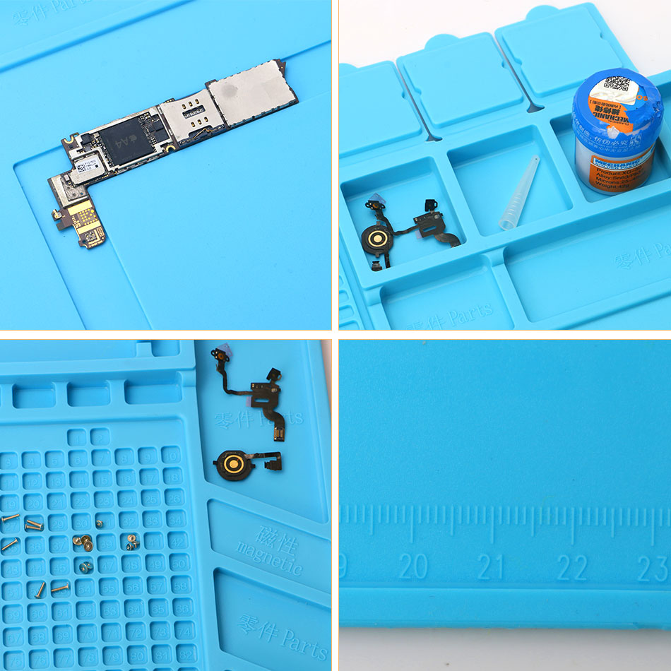 DANIU-45x30cm-Magnetic-Heat-Insulation-Silicone-Pad-Desk-Mat-Maintenance-Platform-with-Magnetic-Sect-1138800-10