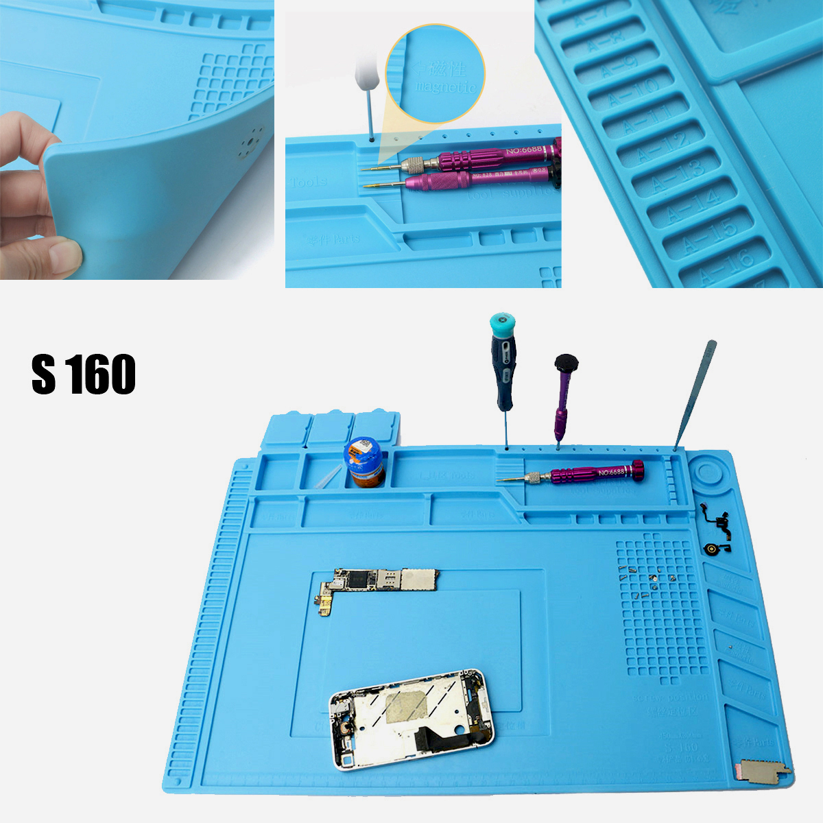 Heat-Insulation-Silicone-Pad-Mat-For-Phone-Maintenance-Heat-Solder-Station---2-Types-1150492-5