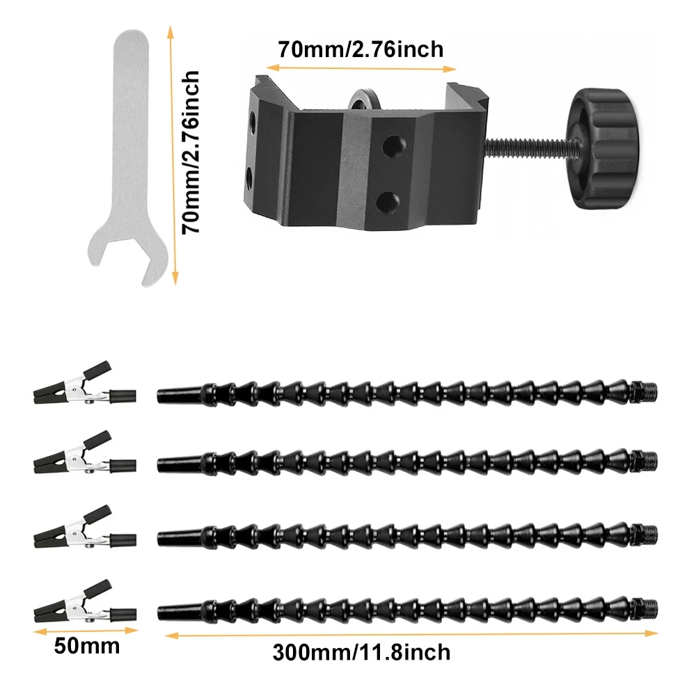 NEWACALOX-4Pcs-Flexible-Arms-Soldering-Helping-Third-Hand-Tool-Tabletop-Clamp-Welding-Holder-for-PCB-1782912-9