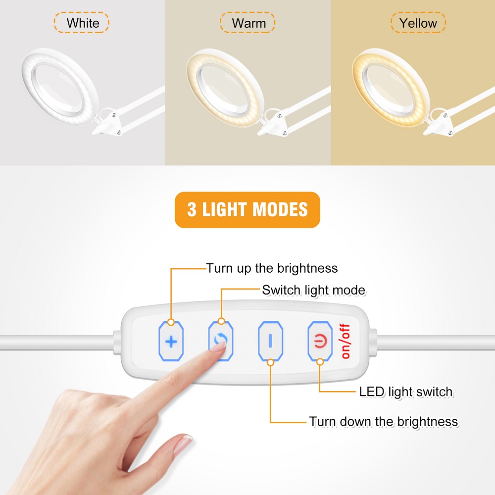 NEWACALOX-5X-Welding-Magnifying-Glass-LED-Table-Desk-Lamp-Three-Section-Folding-Handle-Magnifier-for-1884272-6