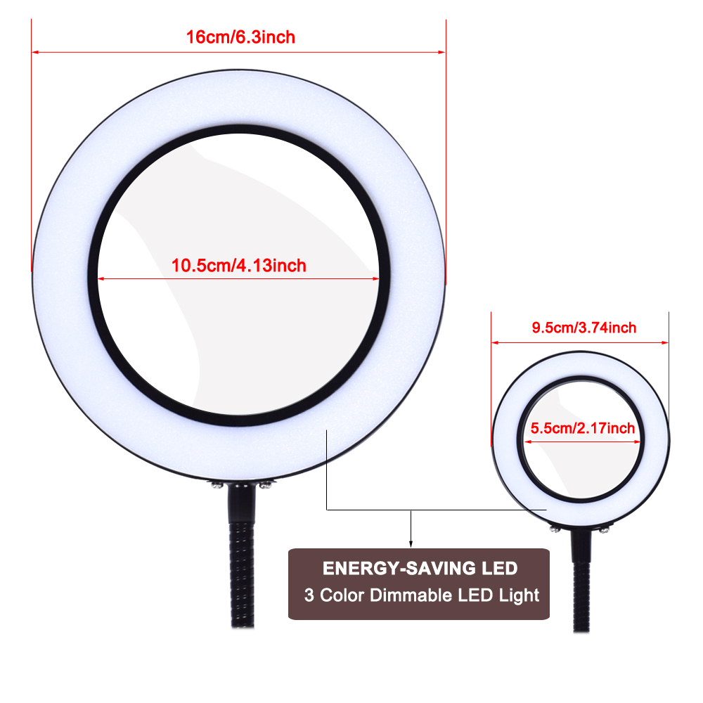 NEWACALOX-Flexible-5X-USB-3-Colors-Lamp-Magnifier-Clip-on-Table-Top-Desk-LED-Reading-Large-Lens-Illu-1749973-5