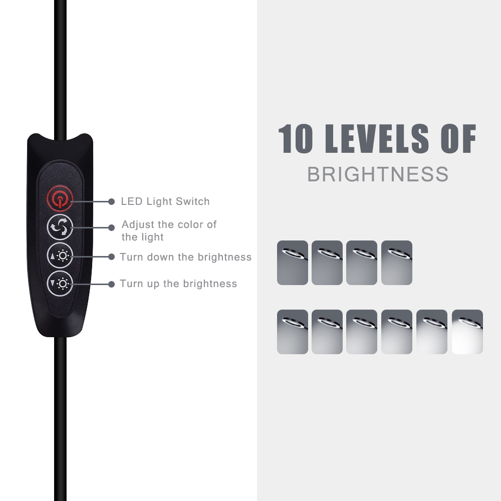 NEWACALOX-Flexible-5X-USB-3-Colors-Lamp-Magnifier-Clip-on-Table-Top-Desk-LED-Reading-Large-Lens-Illu-1749973-6