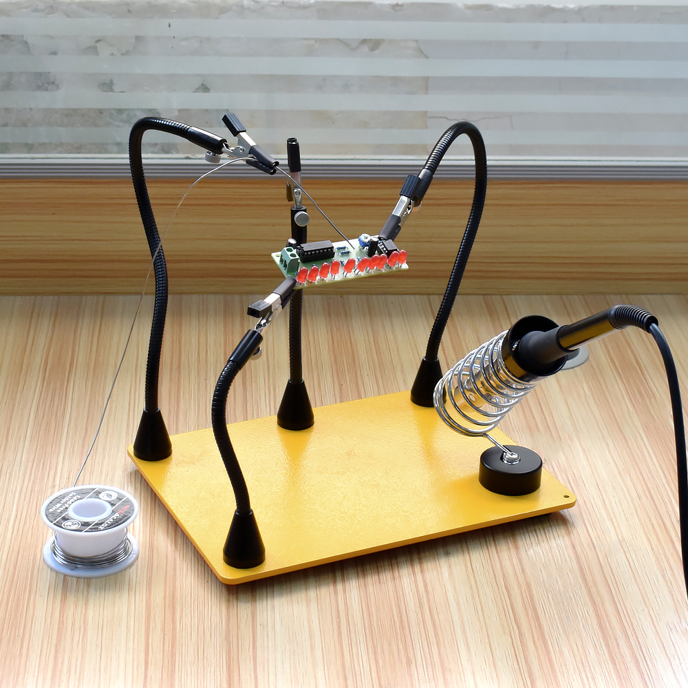 NEWACALOX-Strong-Magnetic-Flexible-Arm-Third-Helping-Hand-PCB-Circuit-Board-Fixture-Stand-Soldering--1750335-2