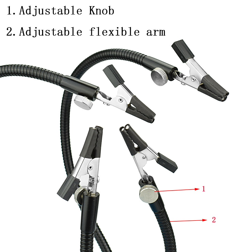 NEWACALOX-Strong-Magnetic-Flexible-Arm-Third-Helping-Hand-PCB-Circuit-Board-Fixture-Stand-Soldering--1750335-9