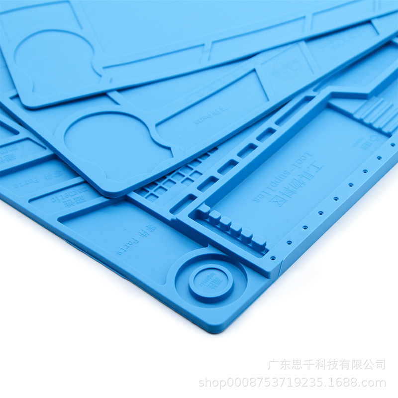 PCB-Welding-Repair-Magnetic-Insulation-Anti-static-Heat-Insulation-Silicone-Pad-for-Welding-Tool-1903558-11