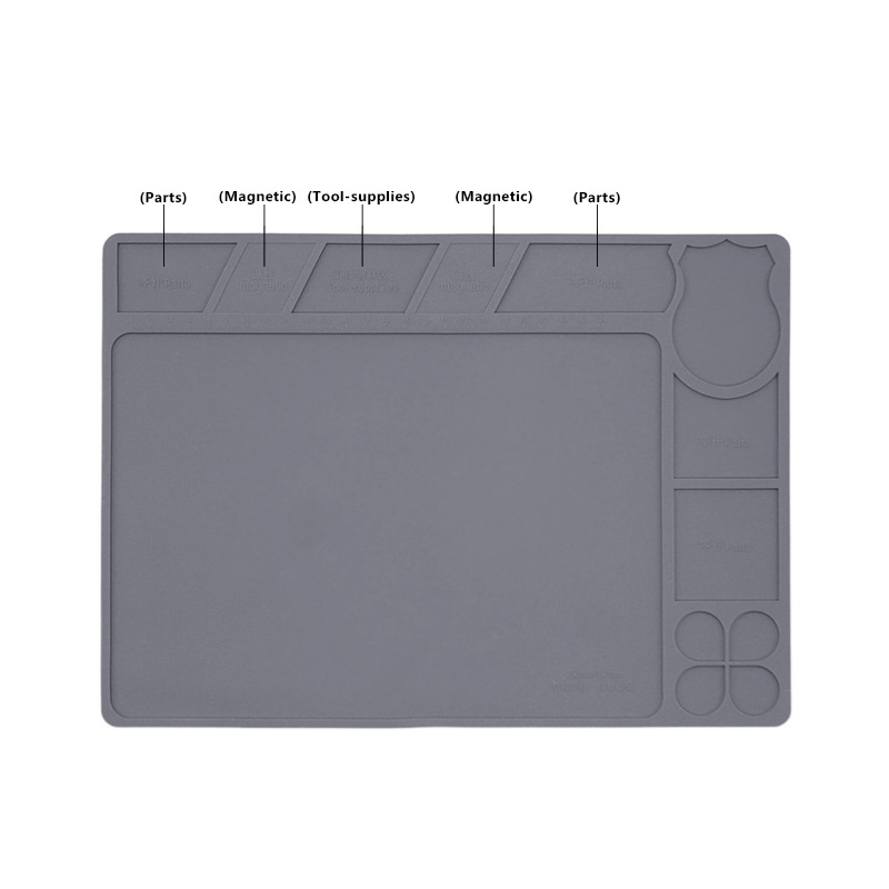 PCB-Welding-Repair-Magnetic-Insulation-Anti-static-Heat-Insulation-Silicone-Pad-for-Welding-Tool-1903558-13