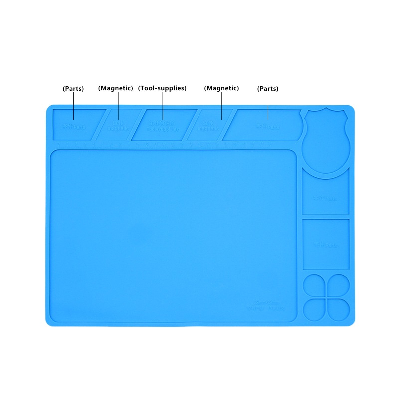 PCB-Welding-Repair-Magnetic-Insulation-Anti-static-Heat-Insulation-Silicone-Pad-for-Welding-Tool-1903558-4