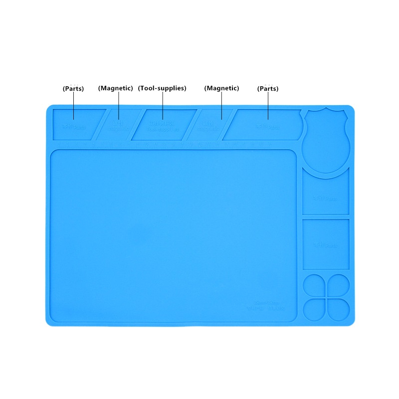 PCB-Welding-Repair-Magnetic-Insulation-Anti-static-Heat-Insulation-Silicone-Pad-for-Welding-Tool-1903558-4