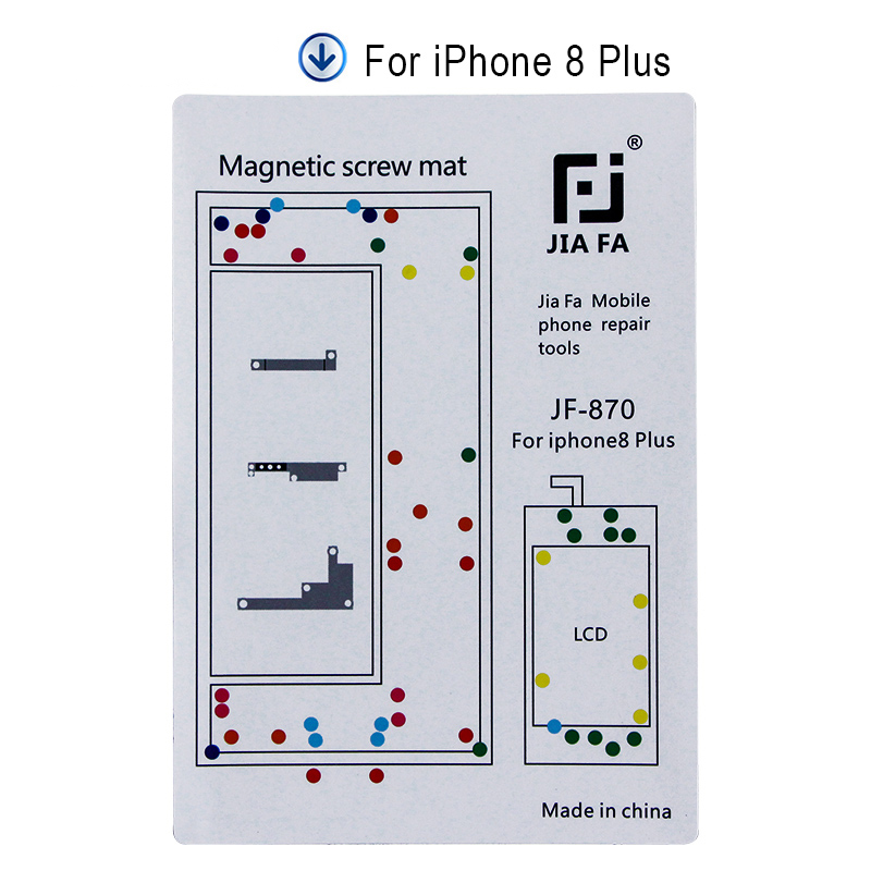 Professional-Magnetic-Screw-Mat-for-iPhone-7-7Plus-8-8Plus-XS-Guide-Pad-Tools-1438389-5