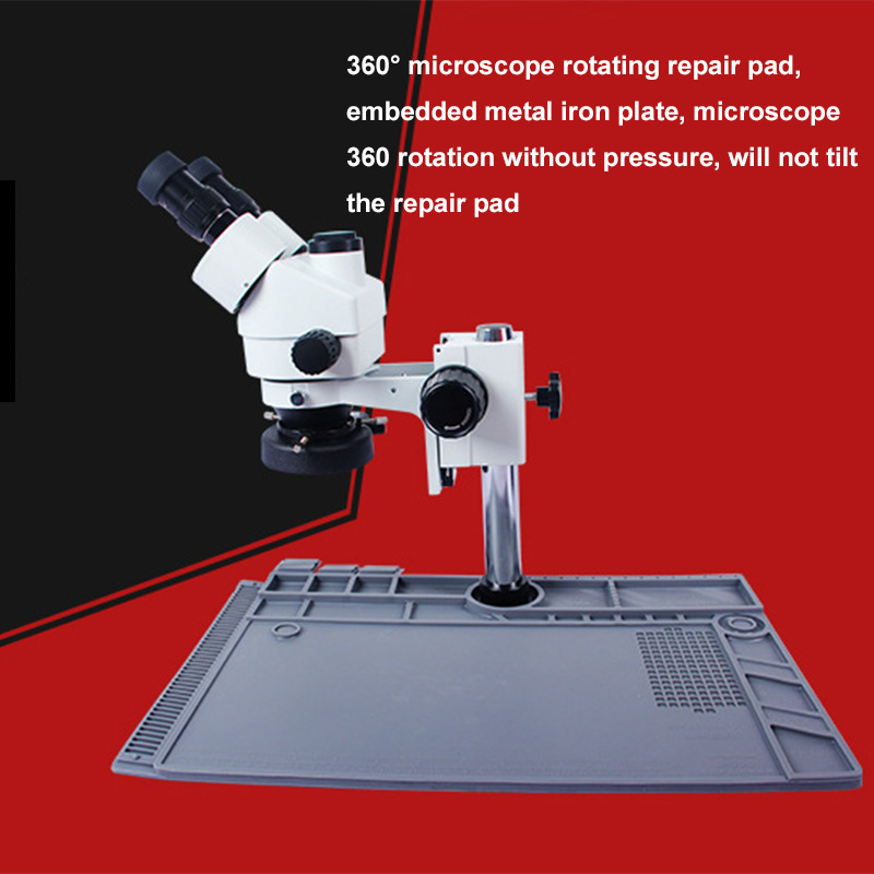 S-190-48cmx32cm-Microscope-Base-Platform-Mat-High-Heat-Insulation-Maintenance-Soldering-Phone-Repair-1465225-2