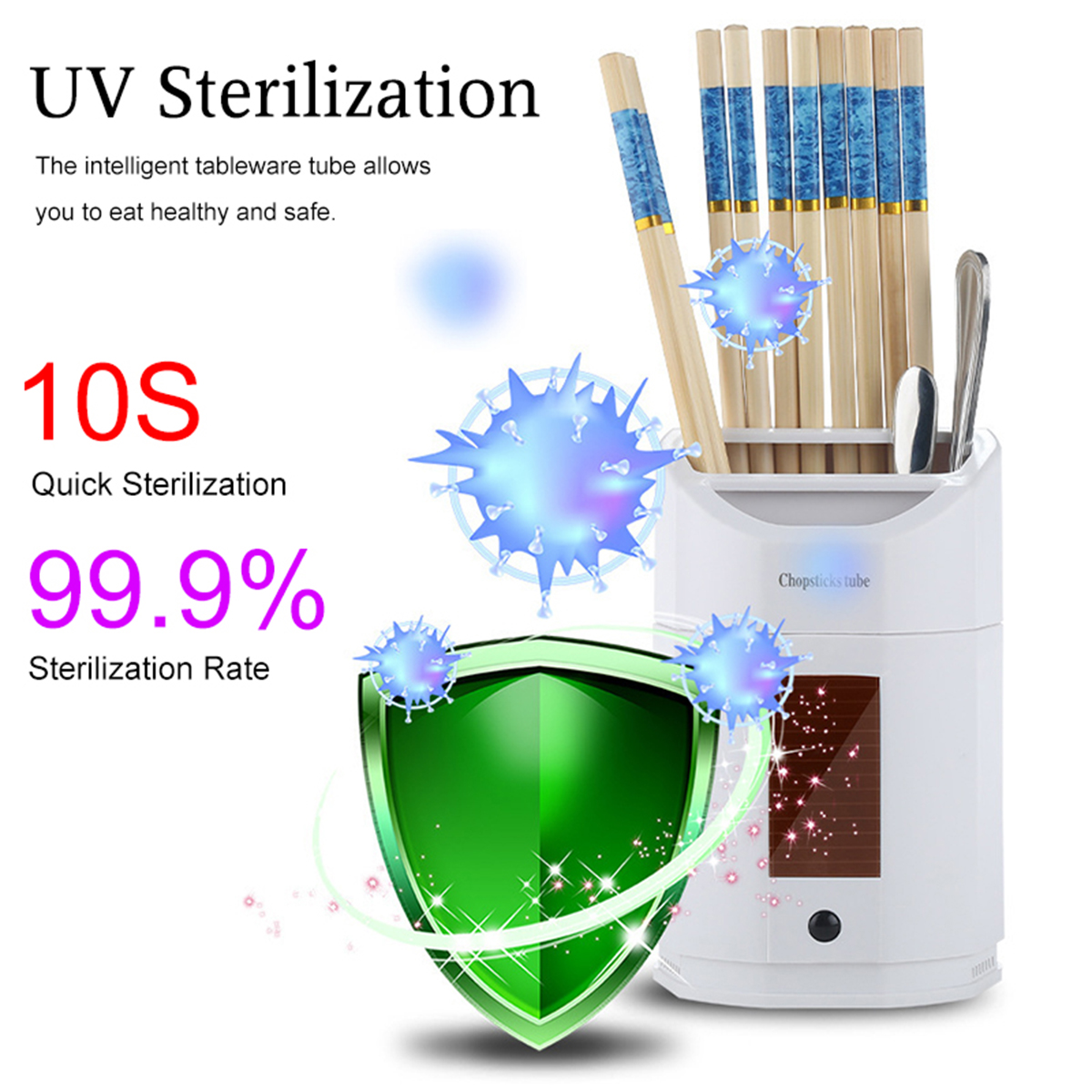 USB-UV-Smart-Disinfection-Steriliser-Fork-Spoon-Tableware-Holder-Kitchen-Tool-1702912-4