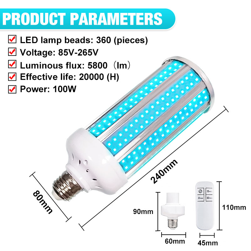 100W-UV-Germicidal-Sterilizer-Lamp-LED-UVC-E27-Home-Disinfection-Light-Bulb-1675217-9