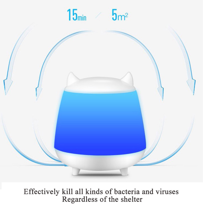 1200mAh-360deg-5V-USB-Rechargeable-UV-Disinfection-Lamp-UVC-Germicidal-Lights-Bulb-1679636-4