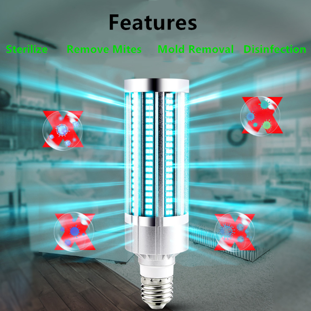 60W-220V-UV-Sterilizer-Lamp-E27-LED-UVC-Bulb-Remote-Control-Disinfection-Light-Sterilizer-Ozone-Kill-1657123-4