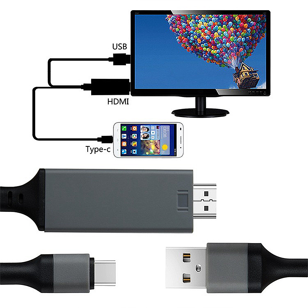 2M-USB31-Type-C-to-HDMI-Converter-Cable-4K-UHD-30Hz-TV-Display-Dongle-Compatible-with-Projector-TV-S-1971937-1