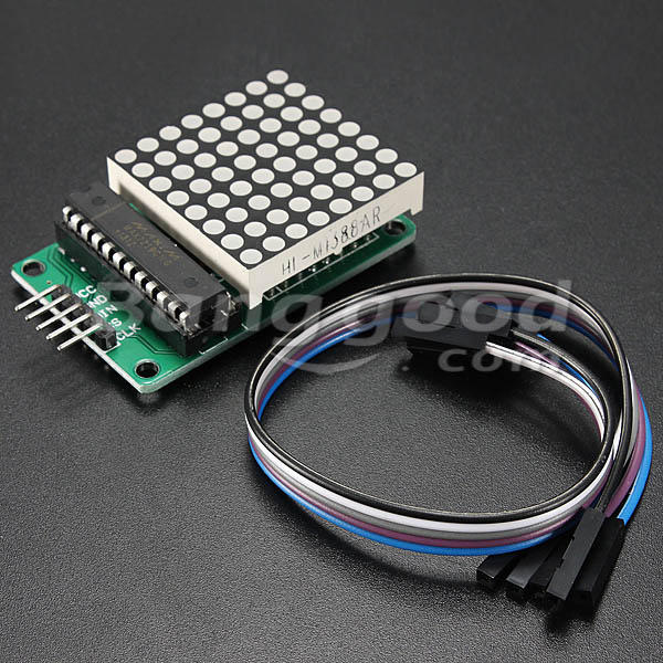2Pcs-MAX7219-Dot-Matrix-MCU-LED-Display-Control-Module-Kit-945280-2
