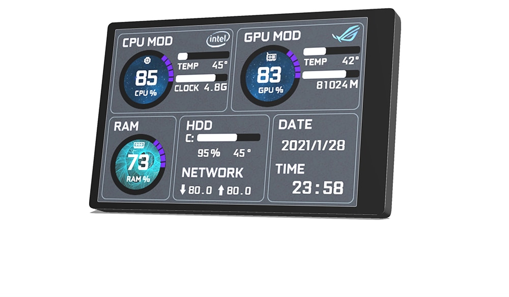 Computer-Monitor-for-Mini-ITX-Case-35quot-IPS-TYPE-C-Secondary-Screen-CPU-GPU-RAM-HDD-USB-Display-AI-1952940-1