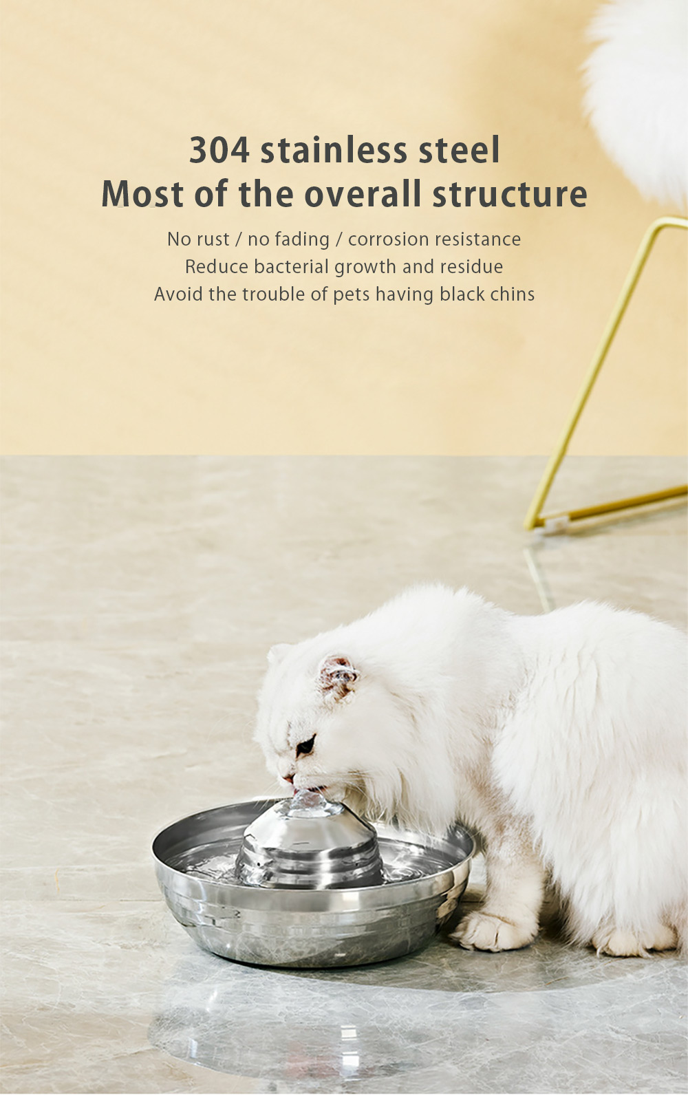 2L-Dog-Water-Smart-Fountain-Dispenser-360deg-drinkable-Bowl-Cat-Feeder-Puppy-Stainless-Steel-Intelli-1949036-3