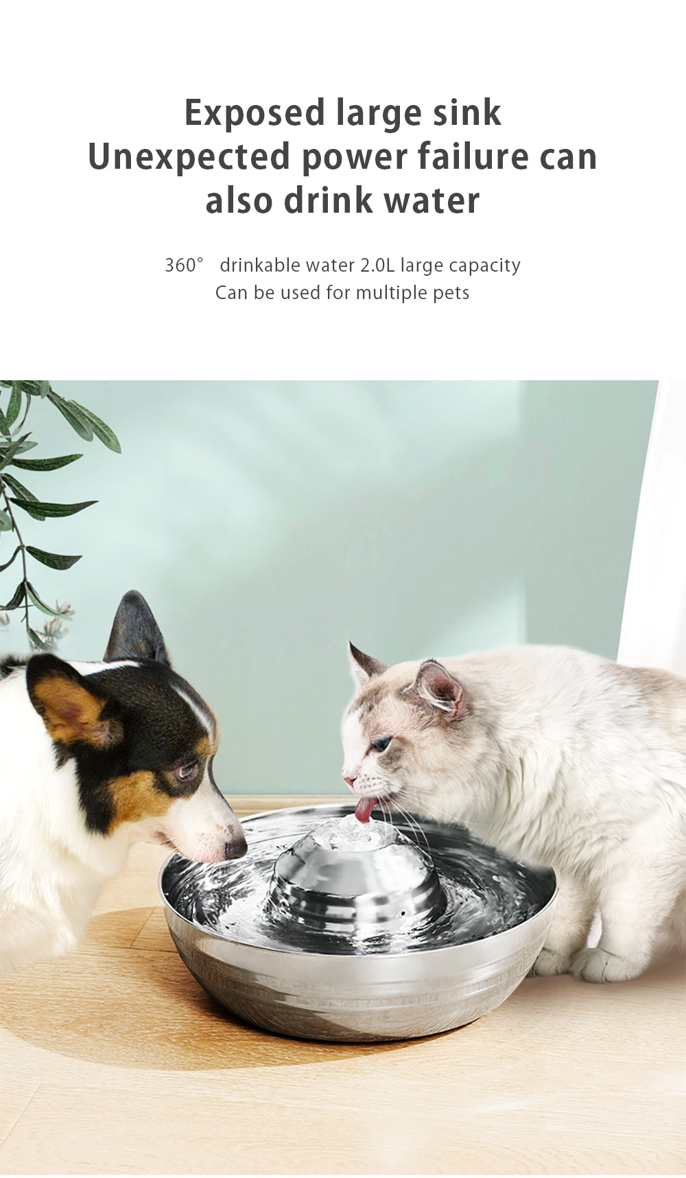 2L-Dog-Water-Smart-Fountain-Dispenser-360deg-drinkable-Bowl-Cat-Feeder-Puppy-Stainless-Steel-Intelli-1949036-7