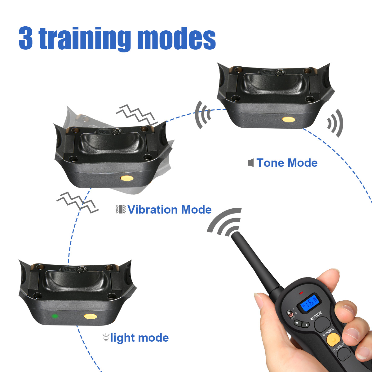 2x-Focuspet-LCD-Electric-Remote-Dog-Shock-Bark-Collar-Trainer-Training-IPX7-1305108-14