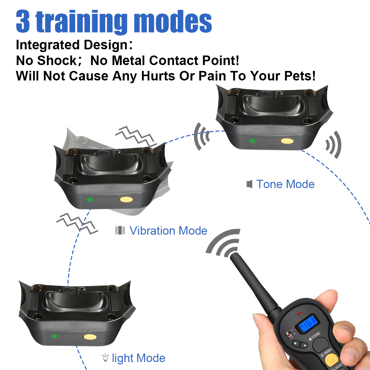 2x-Focuspet-LCD-Electric-Remote-Dog-Shock-Bark-Collar-Trainer-Training-IPX7-1305108-8