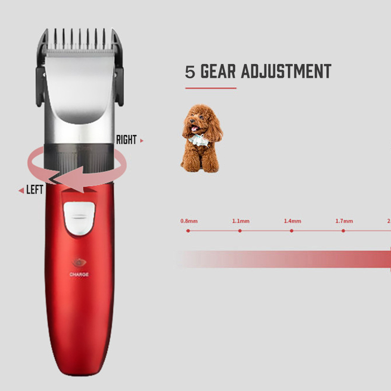 5-Gears-Cordless-Electric-Pet-Hair-Clipper-USB-Rechargeable-Dog-Puppy-Grooming-Trimmer-w-4-Limit-Com-1756860-4