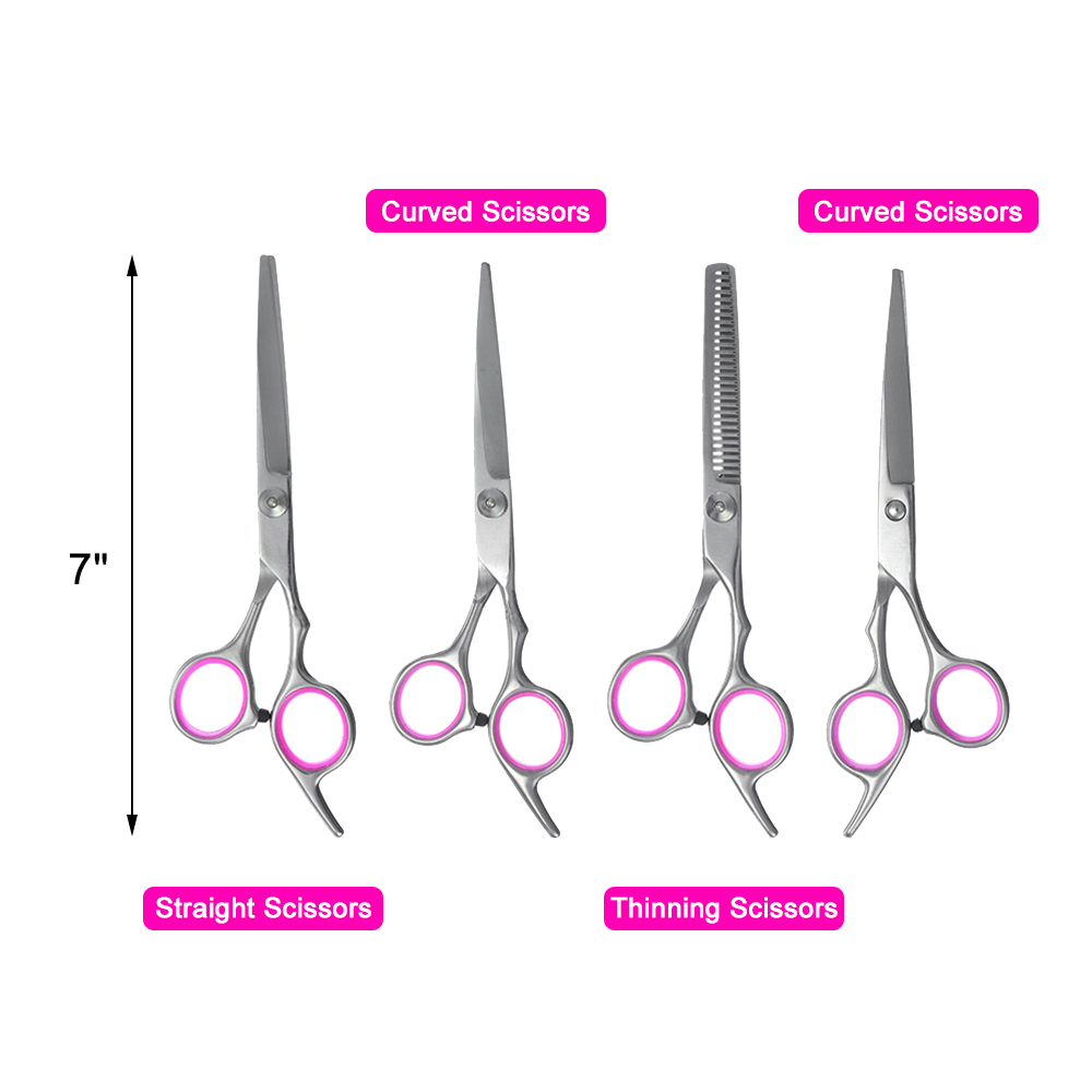 7-Stainless-Pet-Dog-Cat-Hair-Grooming-Scissors-Cutting-Curved-Thinning-Shears-1963688-4