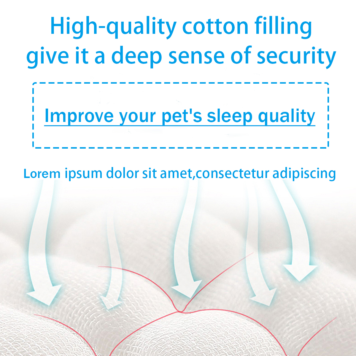 70cm-Plush-Fluffy-Soft-Pet-Bed-for-Cats--Dogs-Calming-Bed-Pad-Soft-Mat-Home-1808936-5