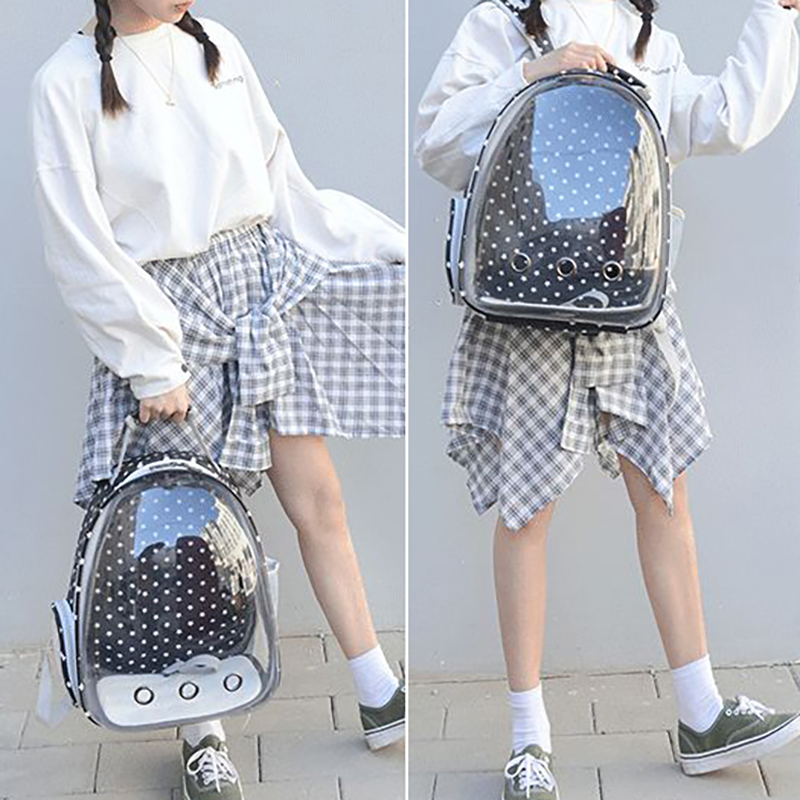 Breathable-Transparent-Pet-Travel-Backpack-Dog-Cat-Outdoor-Carrier-Bag-For-Pet-Supplies-1454462-7