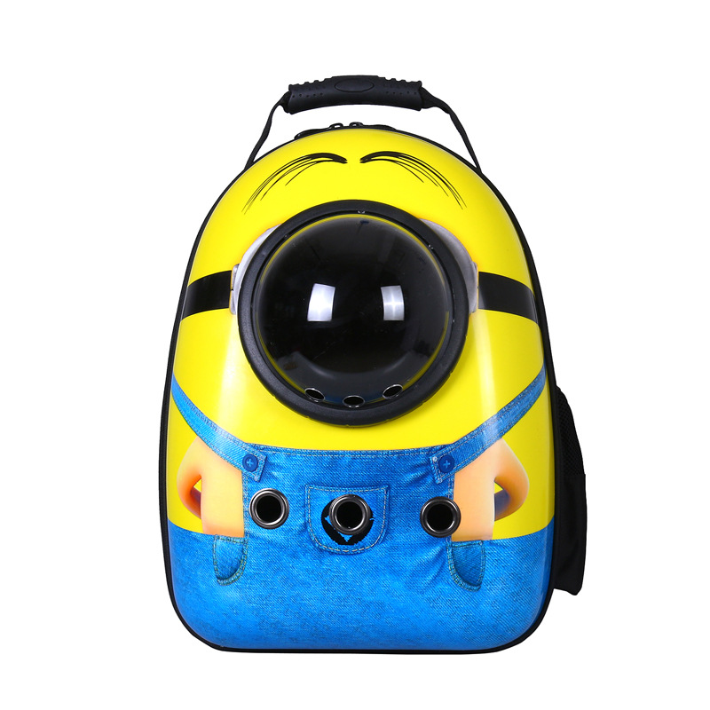 Cat-Carrier-Bag-PC-Material-Waterproof-Breathable-Backpack-Travel-Bag-Space-Capsule-for-Pet-1820671-2