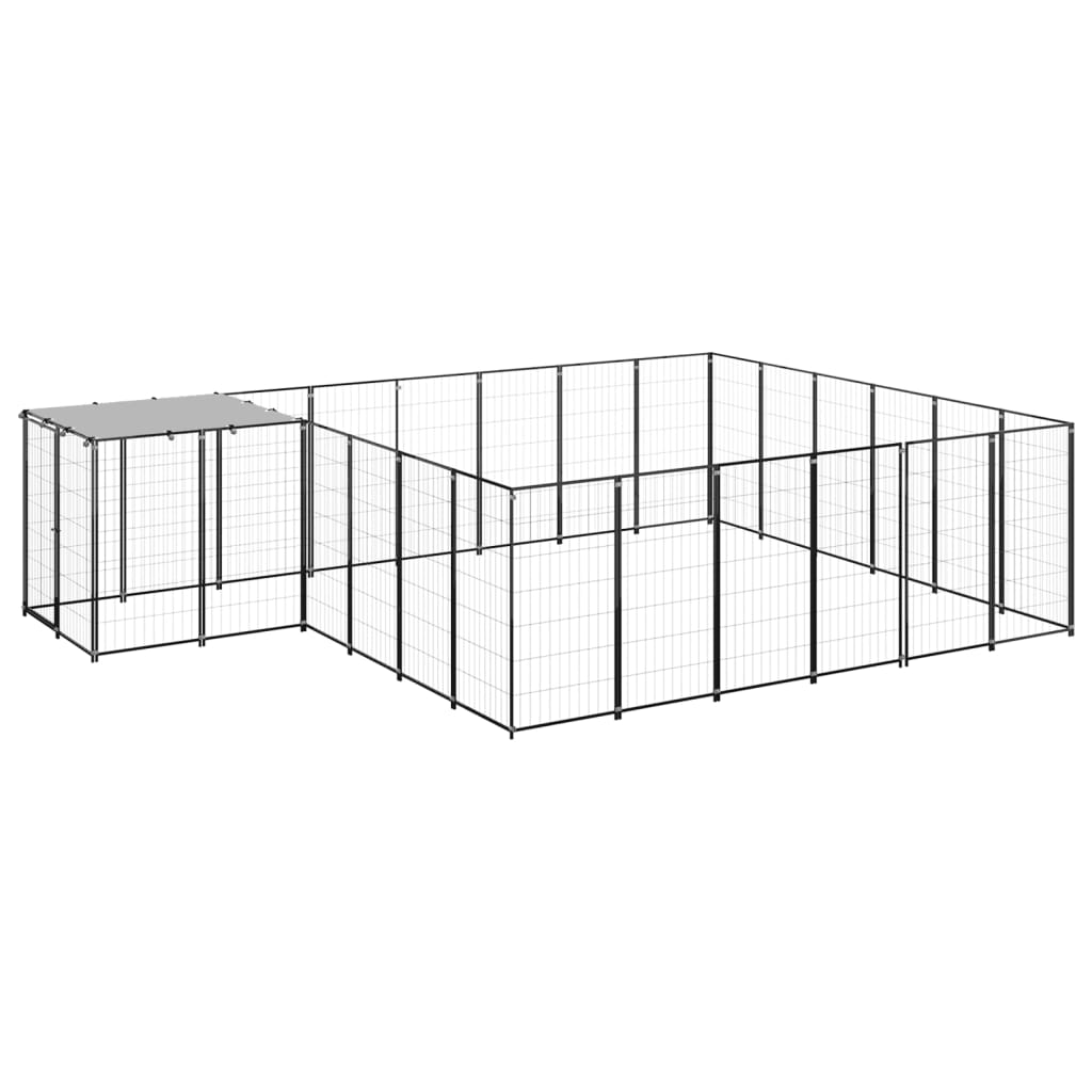 Dog-Kennel-Black-1302-ftsup2-Steel-1972426-1